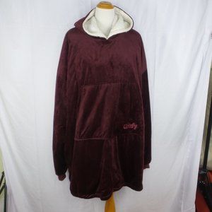 The Comfy Original Blanket Sweatshirt Maroon